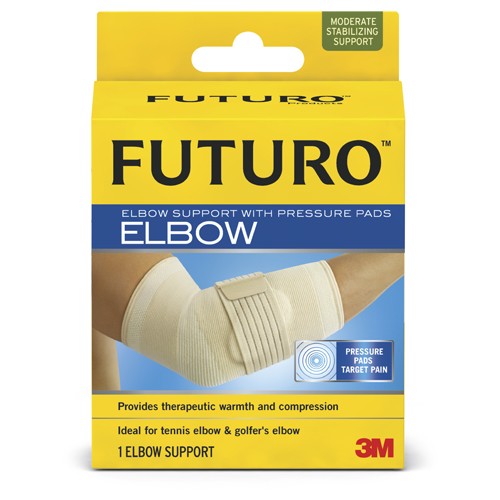 FUTURO Comfort Elbow with Pressure Pads 47863ENR Large - Exact Tooling