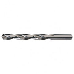 #48 RHS / RHC HSS 118 Degree Radial Point Slow Spiral Jobber Drill - Bright - Exact Tooling