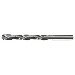 #18 RHS / RHC HSS 118 Degree Radial Point Slow Spiral Jobber Drill - Bright - Exact Tooling