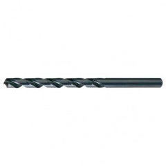 #4 RHS / RHC HSS 118 Degree Radial Point General Purpose Taper Length Drill - Steam Oxide - Exact Tooling