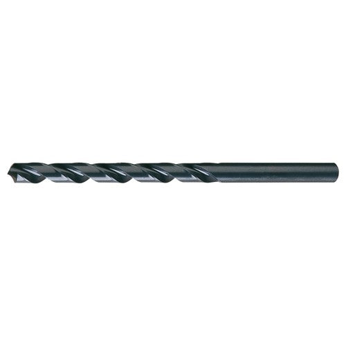 5/32 RHS / RHC HSS 118 Degree Radial Point General Purpose Taper Length Drill - Steam Oxide