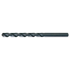 #12 RHS / RHC HSS 118 Degree Radial Point General Purpose Taper Length Drill - Steam Oxide - Exact Tooling