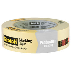 ‎Scotch Contractor Grade Masking Tape 2020-24AP9 0.94″ × 60.1 yd (24mm × 55m) - Exact Tooling