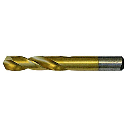 #11 RHS / RHC HSS 135 Degree Split Point Heavy Duty Screw Machine Drill - TiN - Exact Tooling