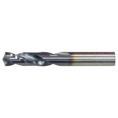 10.00mm RHS / RHC HSS-CO 8% (M42) 135 Degree Split Point Cobalt Heavy Duty Screw Machine Drill - TiCN - Exact Tooling
