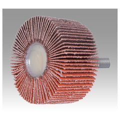 ‎3M Flap Wheel 747D T84 3″ × 1″ × 1/4-20 EXT 80 X-weight - Exact Tooling
