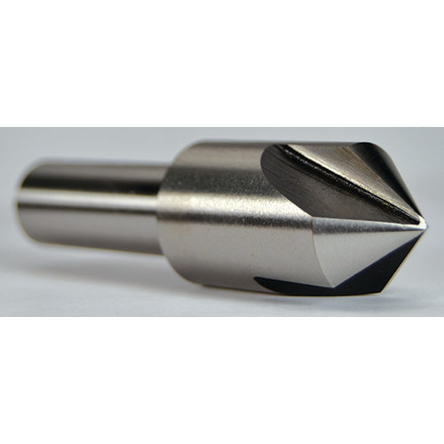 ‎3/8″ Size-1/4″ Shank-120° 3 Flute Center Countersink - Exact Tooling