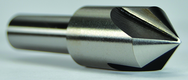 1-1/4" Size-5/8" Shank-120° 3 Flute Center Countersink - Exact Tooling
