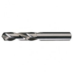 #24 RHS / RHC HSS 118 Degree Radial Point General Purpose Screw Machine Drill - Bright - Exact Tooling