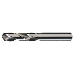#17 RHS / RHC HSS 118 Degree Radial Point General Purpose Screw Machine Drill - Bright - Exact Tooling