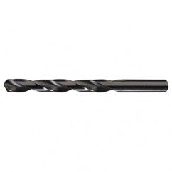 #30 RHS / RHC HSS 118 Degree Radial Point General Purpose Drill - Steam Oxide - Exact Tooling
