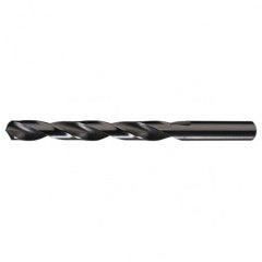 #32 RHS / RHC HSS 118 Degree Radial Point General Purpose Drill - Steam Oxide - Exact Tooling