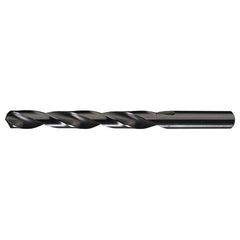 21/32 RHS / RHC HSS 118 Degree Radial Point General Purpose Drill - Steam Oxide - Exact Tooling
