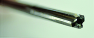 17/32 Dia- HSS - Straight Shank Straight Flute Carbide Tipped Chucking Reamer - Exact Tooling