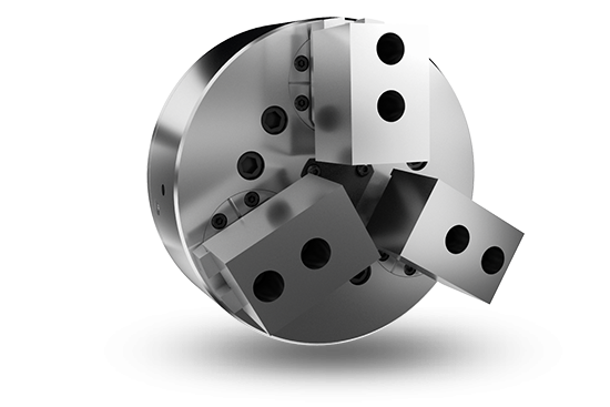 Auto Strong 3-jaw ball swing lock chuck - Part # BL-12 - Exact Tooling