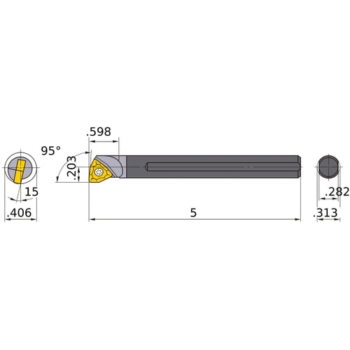 C-SWL0504L BORING BAR