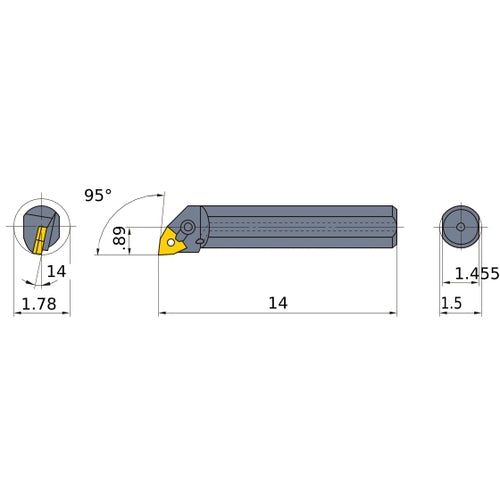 M-MWLNR-244-C BORING BAR