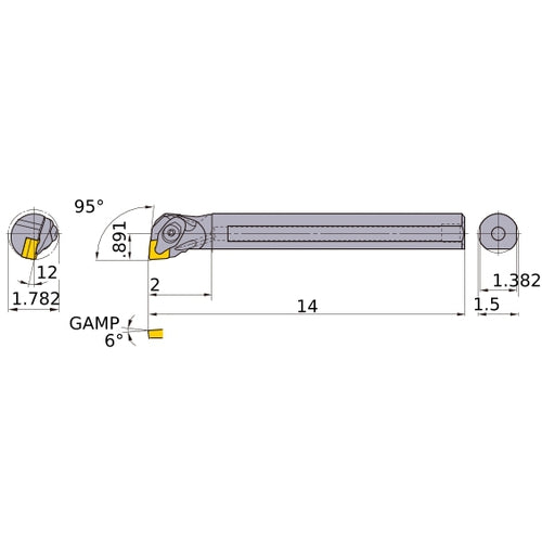 S-DCLNR-244-C BORING BAR