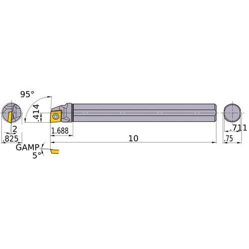 S-FSCLPL-123-C BORING BAR