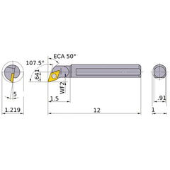 S-SDQCL-164 BORING BAR