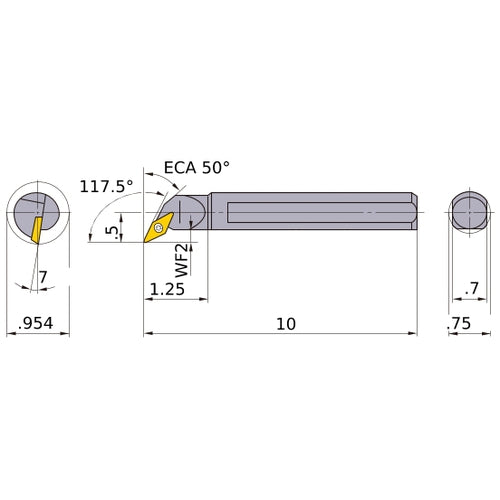 S-SVQCR-122 BORING BAR