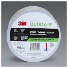 List 3340 2-1/2" x 50 yds Aluminum Foil Tape - Silver - Exact Tooling
