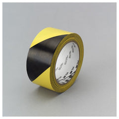 3M Safety Stripe Warning Tape 766 Black/Yellow 2″ × 36 yd 5 mil - Exact Tooling