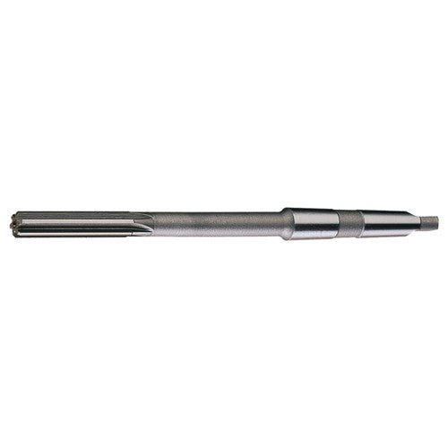 1/2 STR / RHC HSS Taper Shank Straight Flute Reamer - Bright - Exact Tooling