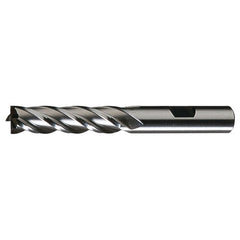 ‎1″ × 1″ × 4″ × 6-1/2″ RHS / RHC HSS HSS Single End Mulit Flute Center Cutting Finishing End Mill - TiN - Exact Tooling