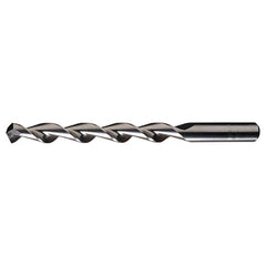 21/64 RHS / RHC HSS 118 Degree Notched Point Parabolic HSS Jobber Drill - Bright - Exact Tooling