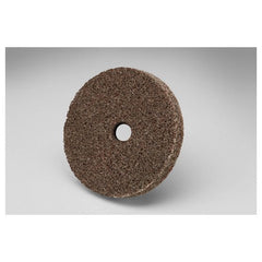 ‎Scotch-Brite EXL Unitized Wheel XL-UW 8A Medium 2-1/2″ × 3/8″ × 1/4″ - Exact Tooling