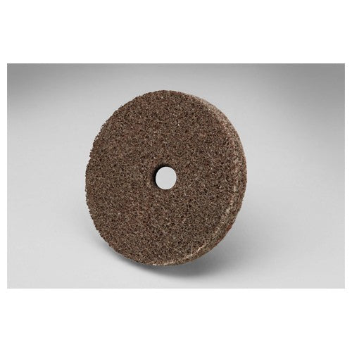 Scotch-Brite EXL Unitized Wheel XL-UW 8A Medium 2″ × 1/8″ × 1/8″ - Exact Tooling