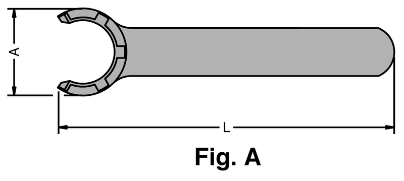 E16M Spanner Wrench - Mini - Exact Tooling