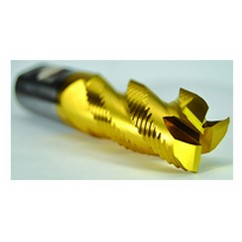 1/2" Dia. - 3-1/4" OAL - TiN M42 - Roughing SE EM - 3 FL - Exact Tooling