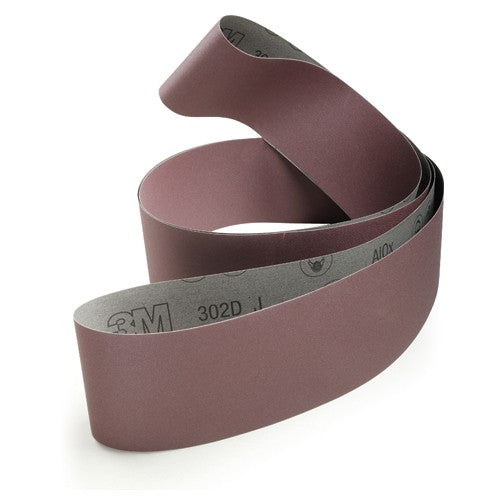 3M Cloth Belt 302D P180 J-weight 2″ × 132″ Film-lok Full-flex - Exact Tooling
