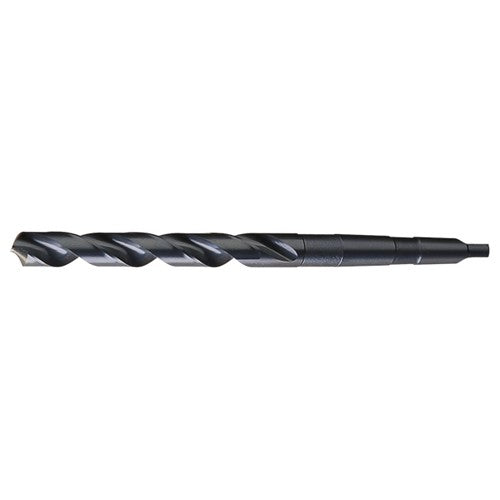 ‎1-3/4 RHS / RHC HSS 118 Degree Radial Point Taper Shank Taper Length Drill - Steam Oxide - Exact Tooling