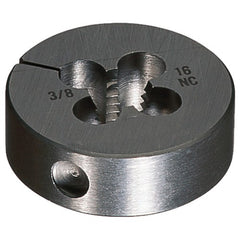 #10–32 1″ OD 0710 HSS Round Adjustable Die - Exact Tooling