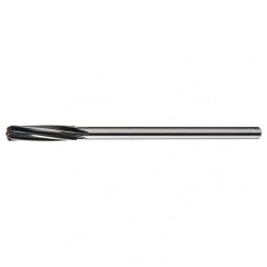 1/2 RHS / RHC HSS Straight Shank Spiral Flute Reamer - Bright - Exact Tooling