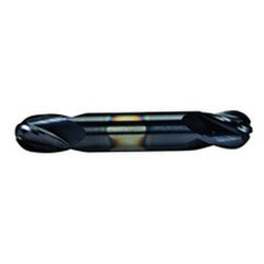 3/64" Dia. - 1-1/2" OAL - AlTiN CBD - Ball End DE EM-4 FL - Exact Tooling