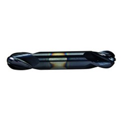 3/32" Dia. - 1-1/2" OAL - AlTiN CBD - Ball End DE EM-4 FL - Exact Tooling