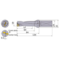 MVX1900X3F25 INDX DRILL