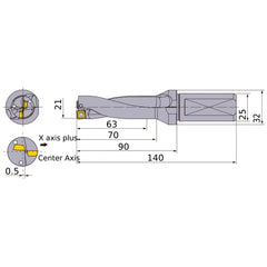 MVX2100X3F25 INDX DRILL