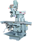 12" x 60" Table - 47-1/4" x- Travel - 15" Y- Travel - 6" Quill Travel - CAT 40 Variable Speed 50-3750RPM Spindle - 5HP 220V Motor - 4960lbs. - Exact Tooling