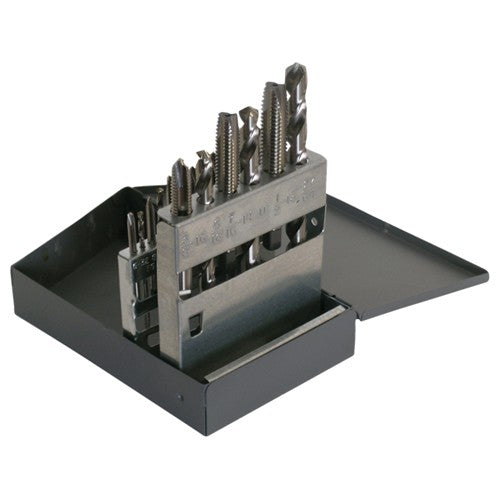 GT18 18 Piece English Gun Tap & Drill Set - Exact Tooling