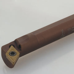 .625 Shank Coolant Thru Boring Bar- 7 Lead Angle for DC__21.51 Style Inserts - Exact Tooling