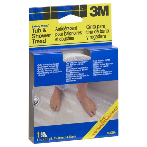 3M Safety-Walk Slip Resistant Tape 220C-R1X180 1″ × 15 ft Clear - Exact Tooling