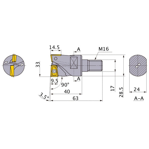 AQXR332M16A40 INDX EM