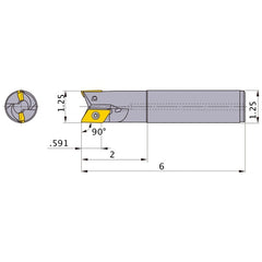 BXD4000R202SA20S INDEXABLE ENDMILL