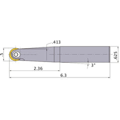 MBN050500TB INDEXABLE ENDMILL
