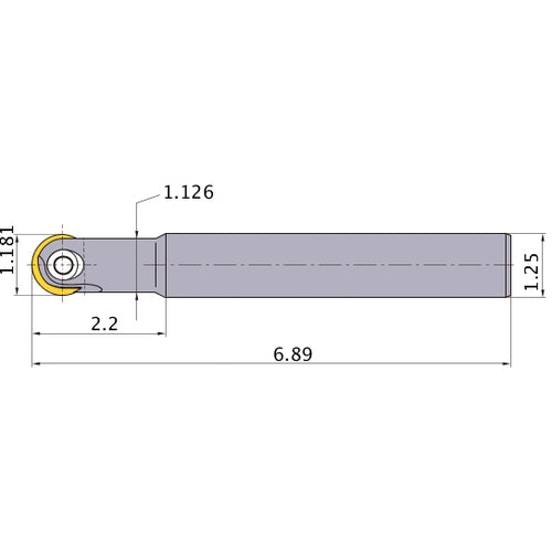 MBN10M300SB INDEXABLE ENDMILL